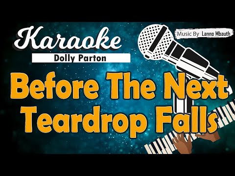 Karaoke BEFORE THE NEXT TEARDROP FALLS - Music By Lanno Mbauth