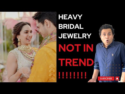 Heavy Bridal Jewellery - NOT IN TREND | Manish Malhotra Bridal Jewelry Design Analysis