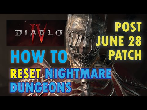 Diablo IV PSA: How to Reset Nightmare Dungeons Solo (Post June 28th Patch)