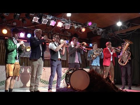 Blasmusik und Gaudi: Das "BlechTheater" begeisterte das Publikum