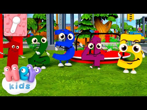 Siamo I Numeri 🎤 KARAOKE | HeyKids Italiano - Canzoni Per Bambini