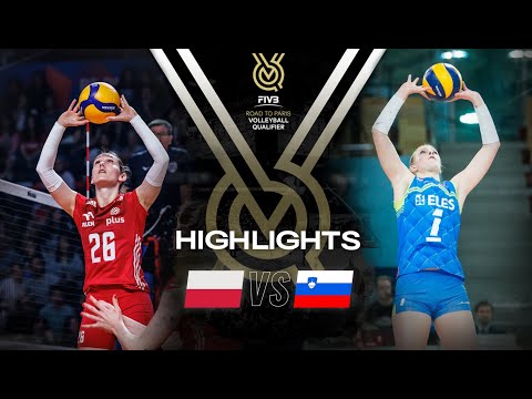 🇵🇱 POL vs. 🇸🇮 SLO - Highlights | Women's OQT 2023