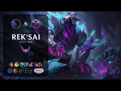 Rek'Sai Mid vs Kassadin - EUW Master Patch 13.16