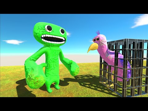 Rescue Opilia Bird In The Jungle - Animal Revolt Battle Simulator