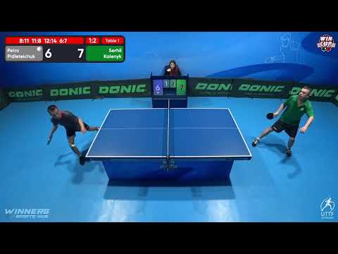 16:00 Petro Pidleteichuk 1 - 3 Serhii Kalenyk West 3 WIN CUP 19.05.2023 | TABLE TENNIS WINCUP