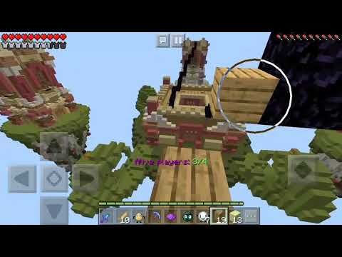 Ultimate Skywars Chaos in Minecraft! MUST SEE END!