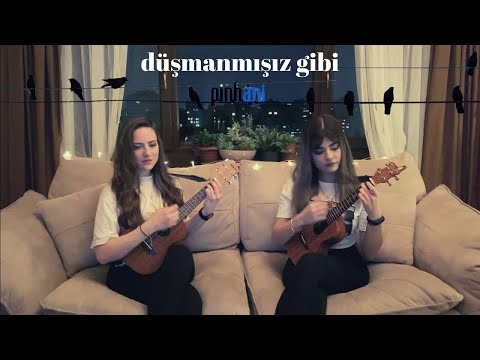 Düşmanmışız Gibi - Ukulele Cover By Gülşah&Ezgi (Pinhani)