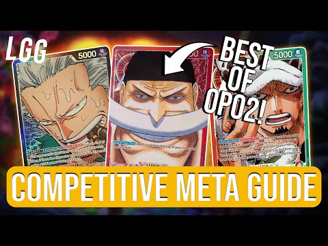 ONE PIECE PARAMOUNT WAR BEST DECKS of OP02! | COMPETITIVE META GUIDE