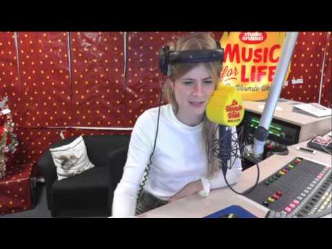 Editors - Tom and Elliott on air with Studio Brussel 7th December 2018