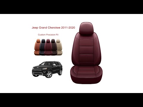 Oasis Auto Jeep Cherokee/Grand Cherokee seat cover installation-Custom Fit