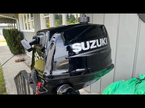 Brand new Suzuki 6hp First water start EVER!