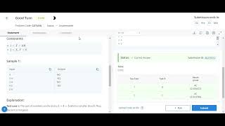 Good Turn Codechef solution || Starter 78 codechef contest