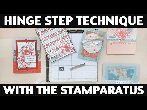 Stamping Jill - Hinge Step Technique With The Stamparatus