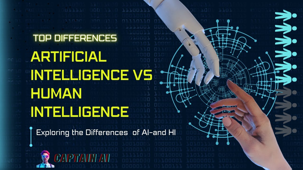 Artificial intelligence vs  human intelligence | Top differences  #artificialintelligence