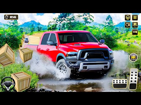 Offroad Pikup 4x4 BMW Drive – Transport Whisky Barrels & Cargo Truck Driving Simulator 3D – Android 