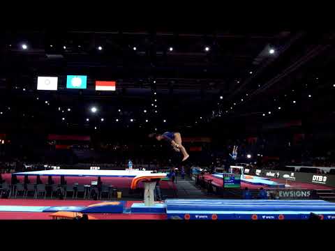 RODRIGUEZ Laura (PAN) - 2019 Artistic Worlds, Stuttgart (GER) - Qualifications Vault 1