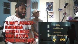 7liwa ft. A6Drizzy - KMI KMI KMI Official Music Video (Prod. nassey odt) - (REACTION VIDEO)