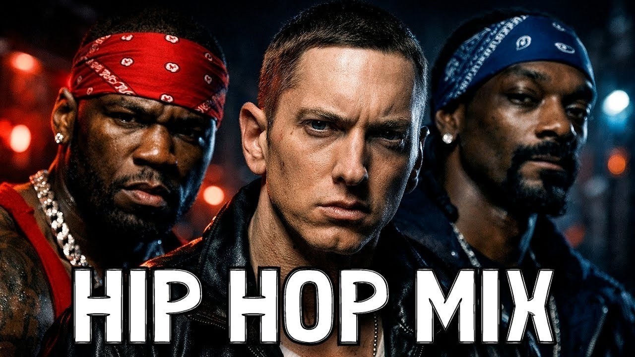 90s Hip Hop Legends – 2Pac,Eminem, Snoop Dogg, 50 Cent, Ice Cube, Dr.Dre