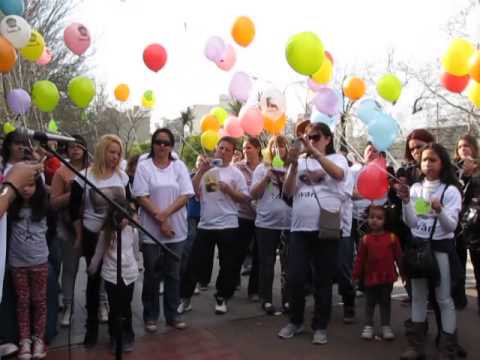 Carta para Renzo y suelta de globos 2/8/2014