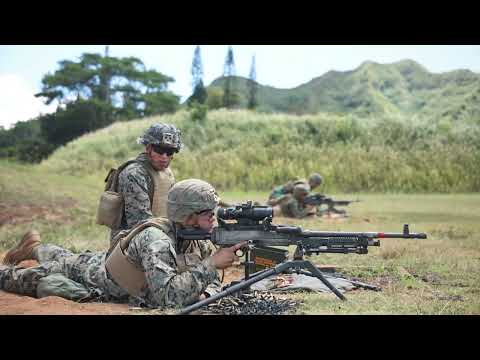 3d Littoral Logistics Battalion's Epic Machine Gun Range