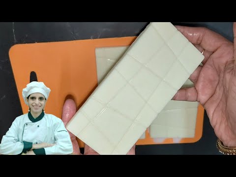 Homemade White Chocolate Recipe | Chocolate Recipe | Chef Farnaz Zaikadelight