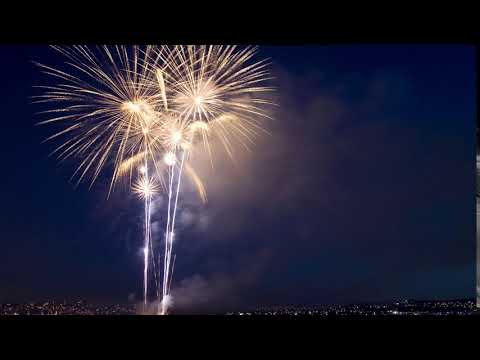 Som de fogos de artificio