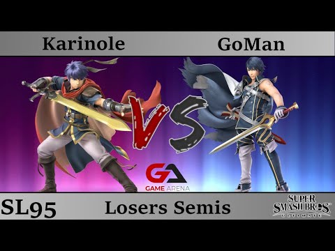 SmashLAN'd 95 - Losers Semis: Karinole (Ike) vs GoMan (Chrom)