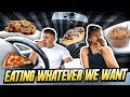 EATING WHATEVER WE WANT | Couple's Mini Cheat Day (5,000+ Calories)