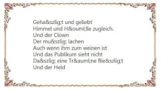 Katja Ebstein - Theater Lyrics