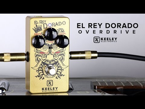 Keeley El Rey Dorado Overdrive Pedal - Free Shipping to the USA image 3