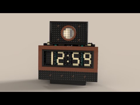 LEGO Digital Desk Clock