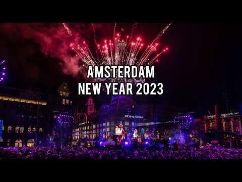 🎄 New Years Eve 2023 in Amsterdam, Netherlands.