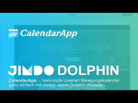 CalendarApp – Belegungskalender mit Jimdo Dolphin verknüpfen