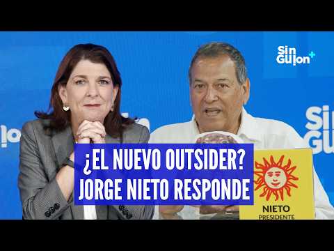 ROSA MARÍA PALACIOS ENTREVISTA A JORGE NIETO, CANDIDATO PRESIDENCIAL DE BUEN GOBIERNO