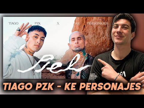 REACCIÓN - Tiago PZK, Ke Personajes - Piel (Video Oficial)