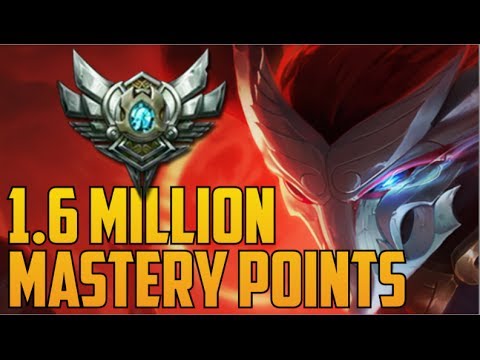 SILVER YASUO 1,600,000 MASTERY POINTS- Spectate 3rd Highest Mastery Points on Yasuo