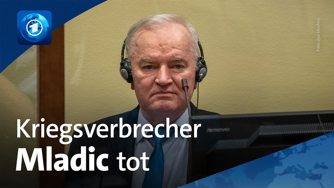 Ratko Mladic tot: Verurteilter Kriegsverbrecher stirbt in UN-Haft