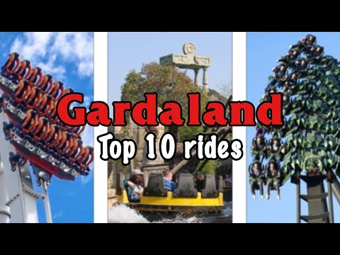 Video: Top 10 rides at Gardaland - Italy | 2022