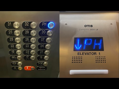 Otis Traction Service Elevator at the Brickell City Tower in Brickell, Miami, FL