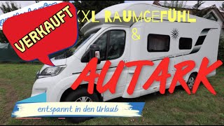 Wohnmobil Hobby Optima OnTour T65 HFL XXL Raumgefühl 1 Tonne Zuladung Autark