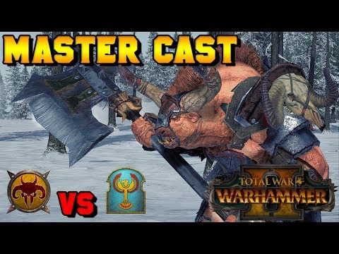 Master Cast: FlyingTaco (Beastmen) vs. BlackPhilip (Tomb Kings) | Total War: Warhammer 2