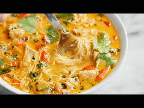 Thai Red Curry Noodle Soup
