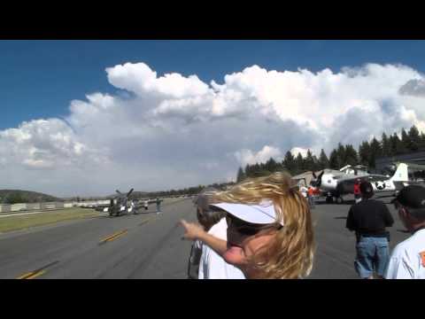 P-47 Thunderbolt High Speed Pass @ Big Bear Airfair 2013