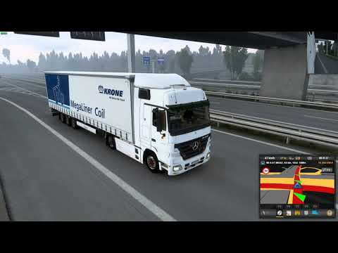 Ets 2 1.41 Promods 2.56 Actros MP 2 1844 Von Soltau nach Kiel
