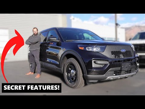 The INSANE FEATURES of Police Cars! //2026 Ford Explorer Interceptor//