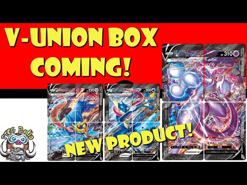 Pokémon TCG V-Union Box Revealed! New Product! New Type of Card! (Pokémon TCG News)