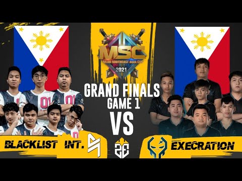 GAME 1 | BLACKLIST INT. VS EXECRATION MSC 2021 GRAND FINALS