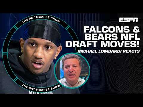 Michael Lombardi on Michael Penix Jr. to the Falcons & the Bears’ Draft moves | The Pat McAfee Show