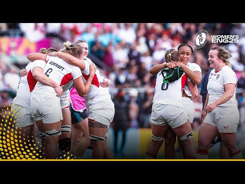 Emotional scenes 🥹 | Full-time whistle | Canada v England | Rugby World Cup 2025