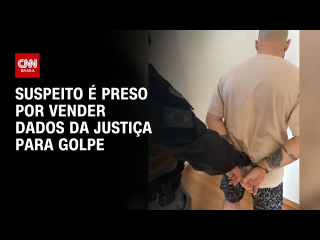 Polícia prende suspeito de vender acessos para golpe do falso advogado | CNN PRIME TIME